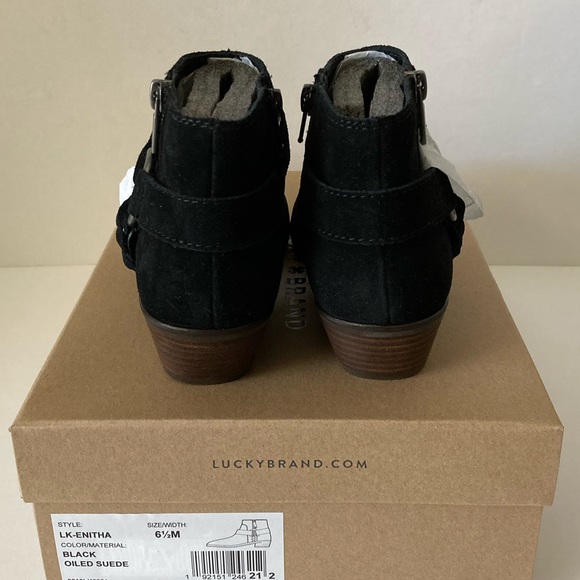 Lucky Brand Suede Leather Bootie - Picture 5 of 15
